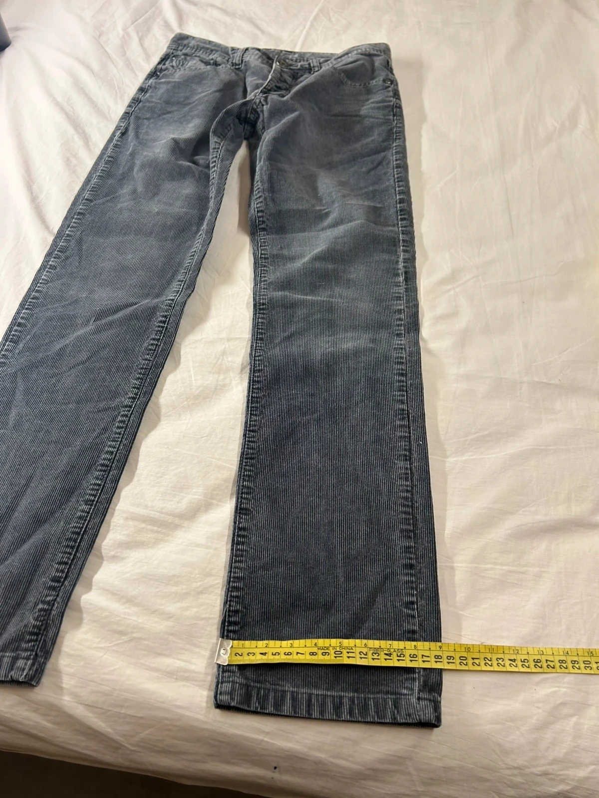 Vintage black slim fit Jules jeans w27 l31 ribbed – photo 6